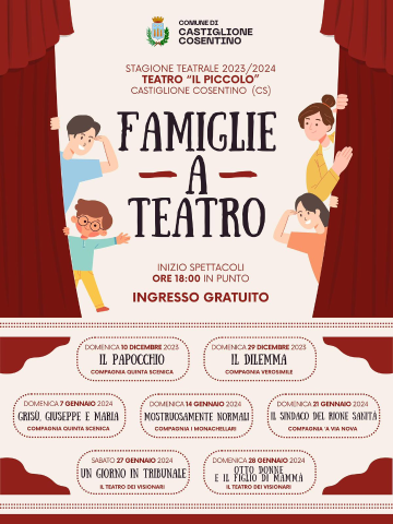 Famiglie a Teatro